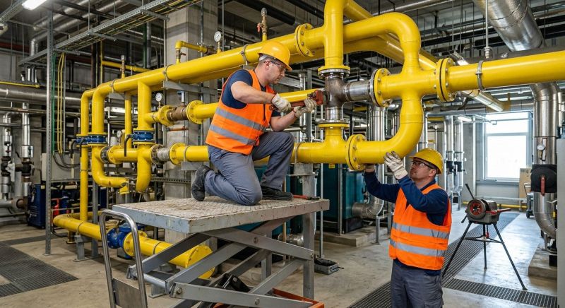 Commercial Gas Line Repair in Austin, TX