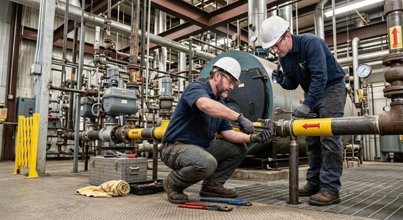 Commercial Gas Line Repair in Fredericksburg, VA