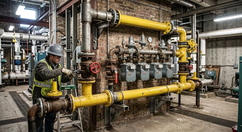 Commercial Gas Line Service in Columbus, OH