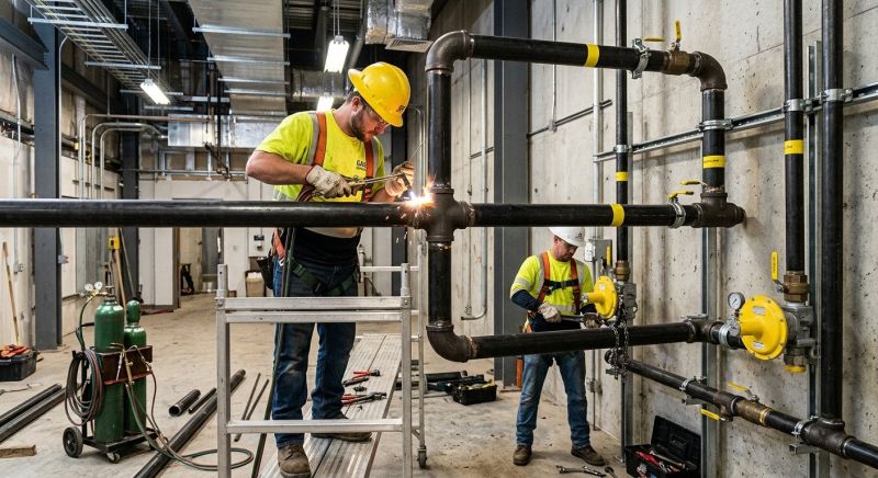 Commercial Gas Piping in Denver, CO