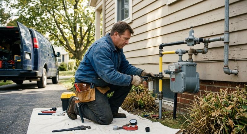 Fire Pit Gas Line Installation in West Palm Beach, FL