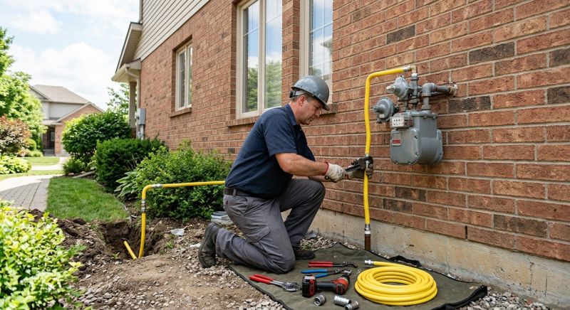 Gas Line Installation in Columbus, OH
