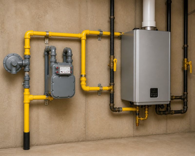 Gas Plumbing Installation in Austin, TX