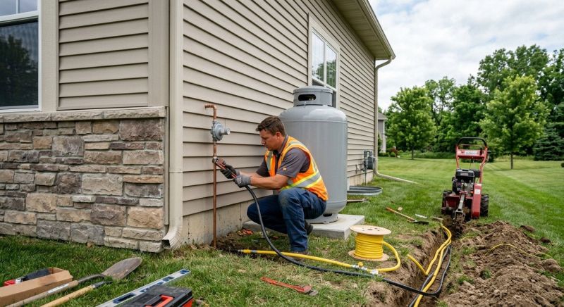 Propane Line Installation in Kansas City, MO