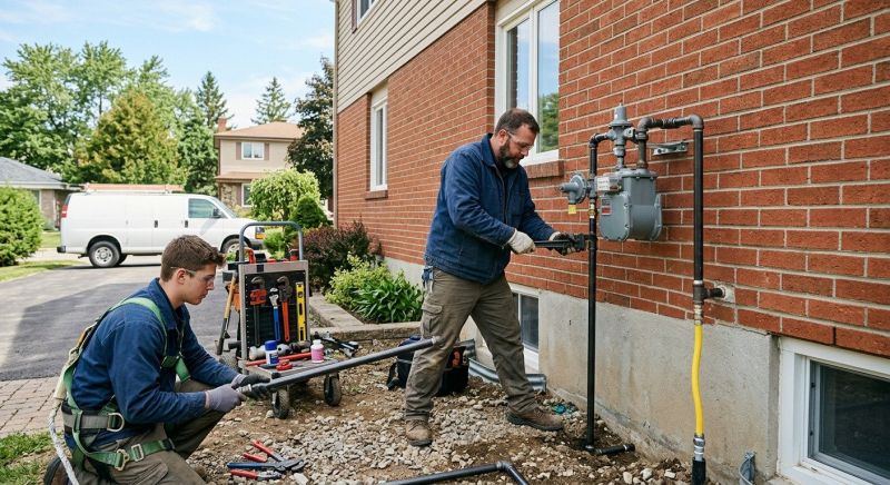 Propane Line Replacement in Austin, TX
