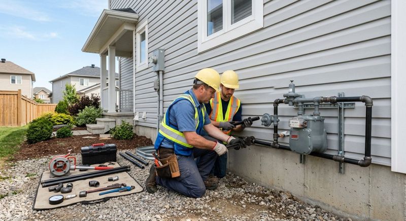 Residential Gas Piping in Annapolis, MD