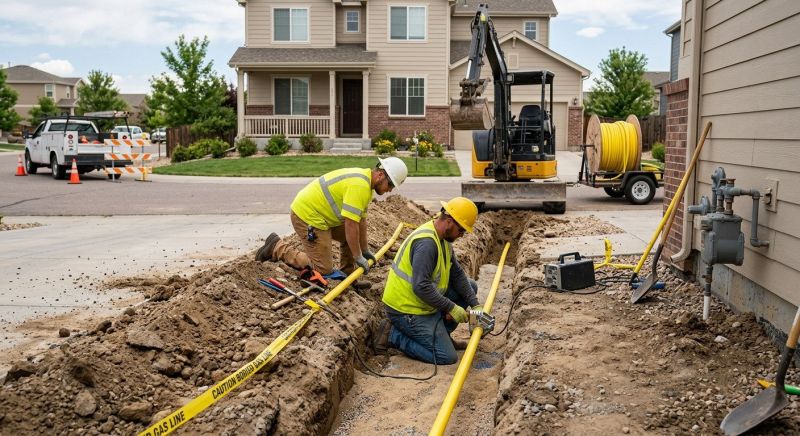 Underground Gas Line Service in Kansas City, MO