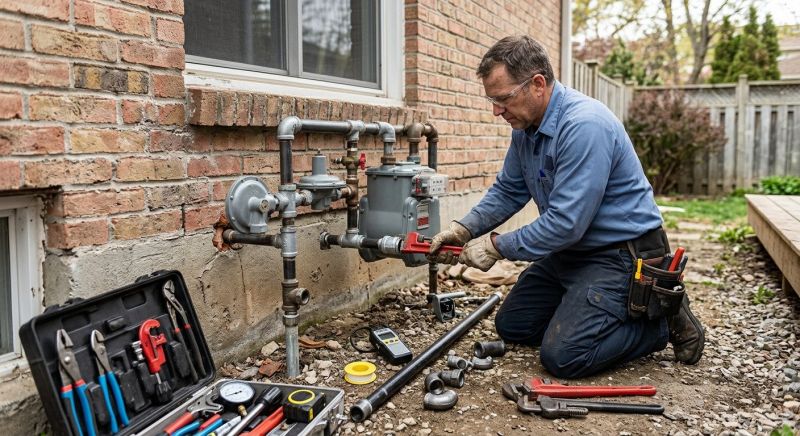 Gas Plumbing Leak Repair