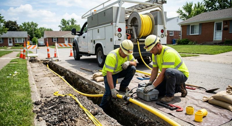 Natural Gas Line Installation in West Palm Beach, FL